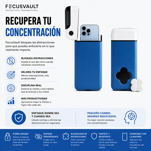 Caja Temporizadora Anti-Distracciones